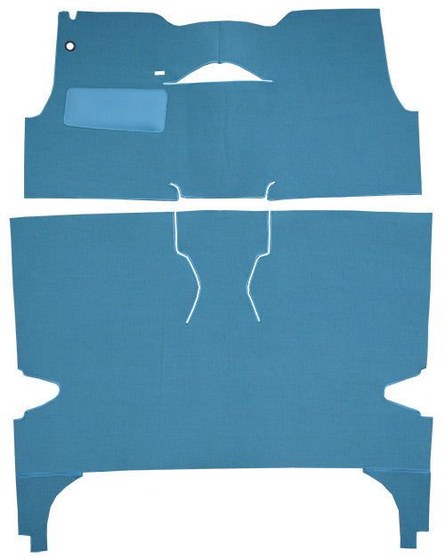 1956 Chevrolet Bel Air 4DR Hardtop Bucket Seat Carpet