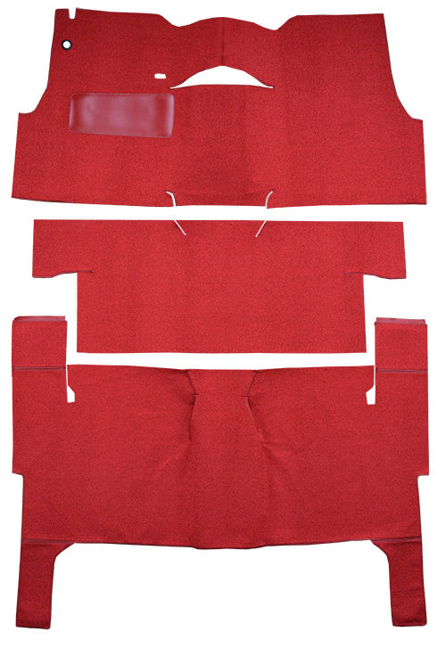 1956 Chevrolet One-Fifty Series 2DR Wagon Bench Seat Pass Area Carpet