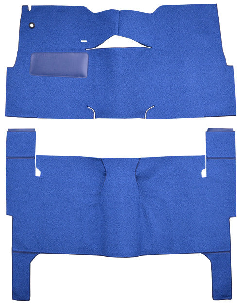 1957 Chevrolet Two-Ten Series 2DR Wagon Bench Seat Pass Area Carpet