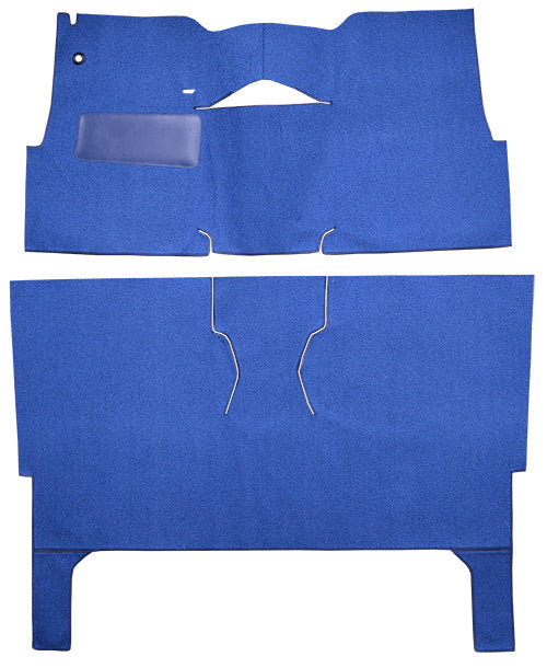 1957 Chevrolet Nomad 2DR Wagon Bucket Seat Pass Area Carpet