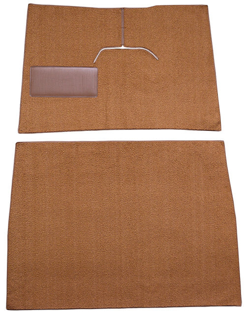 1948-1952 Ford F1 Reg Cab w/o Gas Tank in Cab Low Tunnel Cut & Sewn Carpet