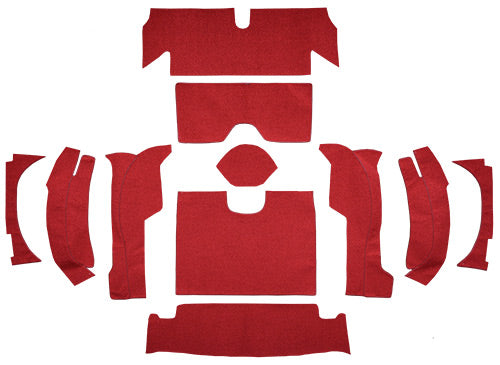 1964 Chevrolet Corvette Roadster Rear in Foam Carpet