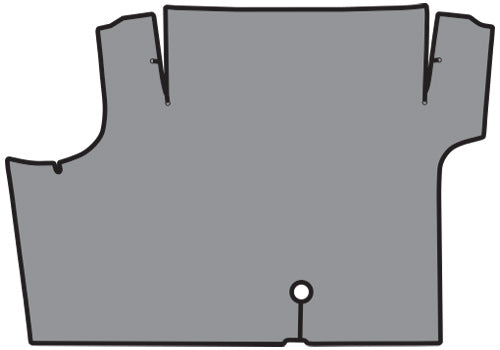 1969-1970 Mercury Cougar Convertible Trunk Mat TM Vinyl