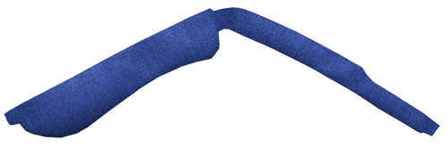 1963-1967 Plymouth Valiant Signet 2DR Auto/3spd Console Strip 1pc Carpet