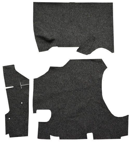 1958 Pontiac Catalina Convertible Trunk Mat TM Felt