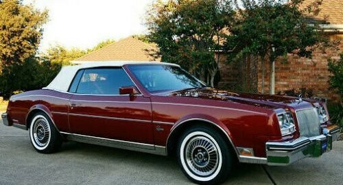 Vinyl Convertible Top, Heated Glass Window, Pads 1982-1985 Buick Riviera