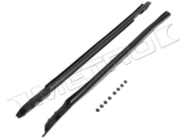 1969-1972 GM A-Body Convertible A-Pillar Post Weather Strip- Pair