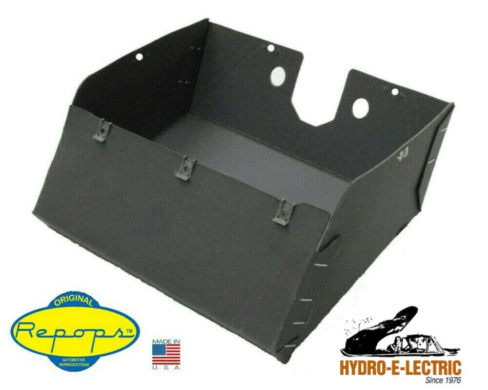 Glove Box Liner Insert, Cardboard - 1969 Pontiac Firebird without AC