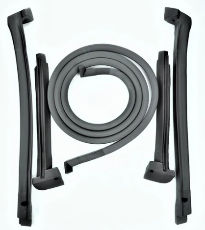 Hardtop Roof Rail Weather Strip Set, 1986-1993 Chevrolet Corvette Seals