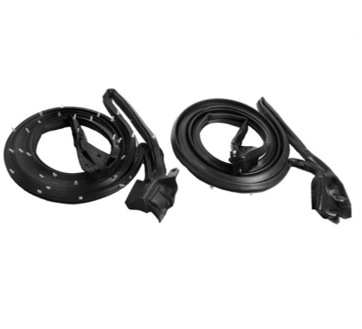 Door Weather Strip Seals - Pair, 1997-2004 Chevrolet Corvette