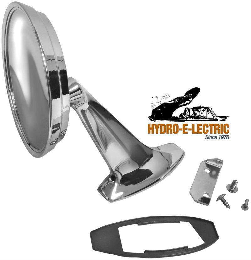 Exterior Side View Mirror Assembly-Passenger Side 1965-1966 Bel Air & Impala