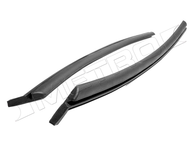 1971-1976 GM Full-size Coupe & Convertible Quarter Window Leading Edge Weather Strip, Pair