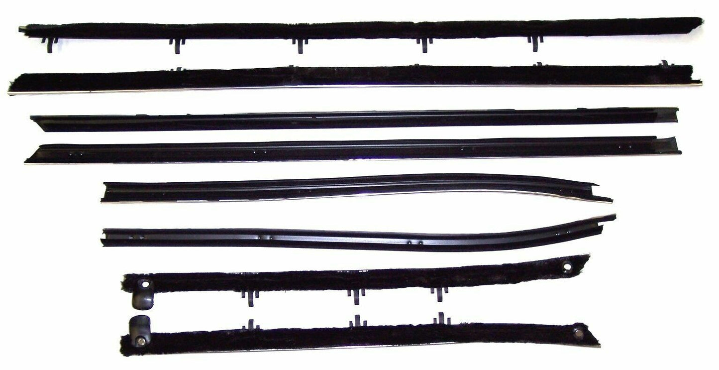 Convertible Deluxe Weather Strip 24 piece Kit, 1968 Oldsmobile Cutlass