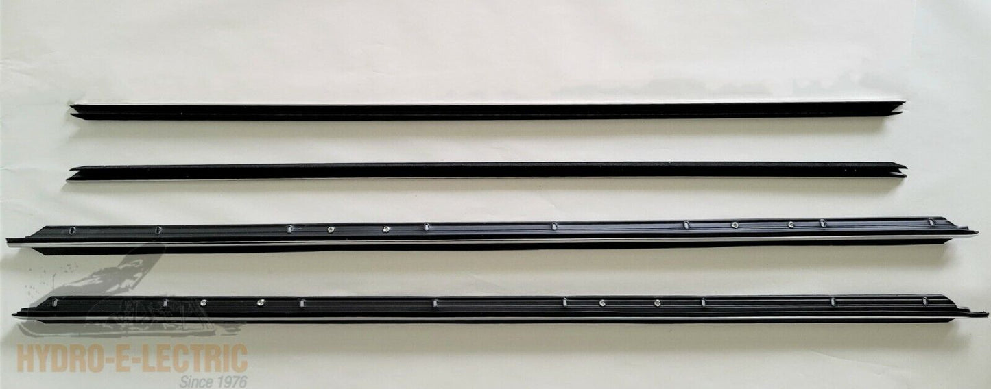 Beltline Weather Strip Felt 4 Piece Kit, 1974-1976 Chevrolet Impala Landau Coupe