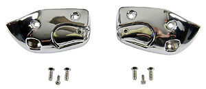 Convertible Sun Visor Brackets & Latch Receptacles 1967 Chevrolet Camaro & Pontiac Firebird