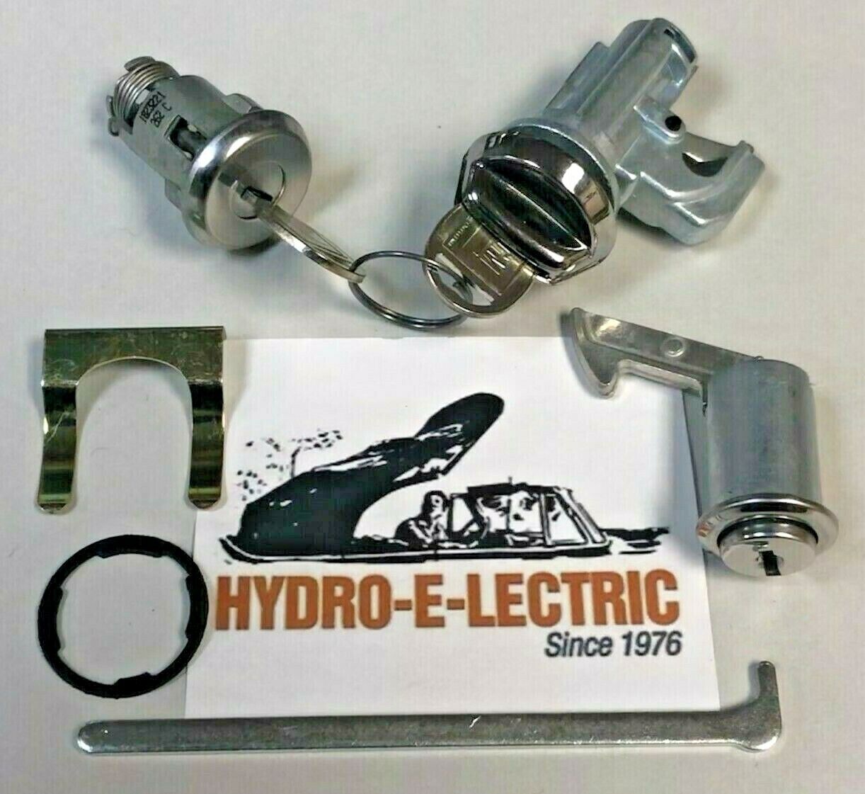 Glove Box, Console and Trunk Lock Set with GM Keys, PY151C