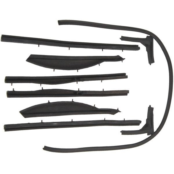 1954-1956 Cadillac, Buick Super, Roadmaster Convertible Roof Rail Weather Strip Set