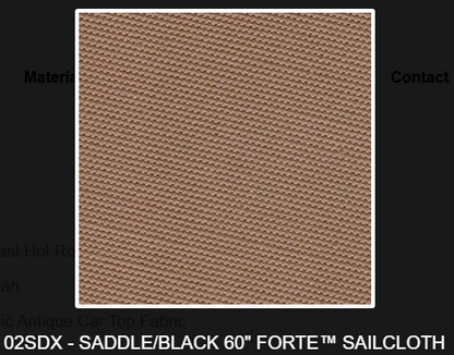 Vinyl Convertible Top, Plastic Window, Webbing 1994-2004 Ford Mustang