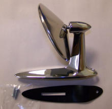 Chrome Exterior Side/Rear View Mirror 1955-1957 Chevrolet Bel Air