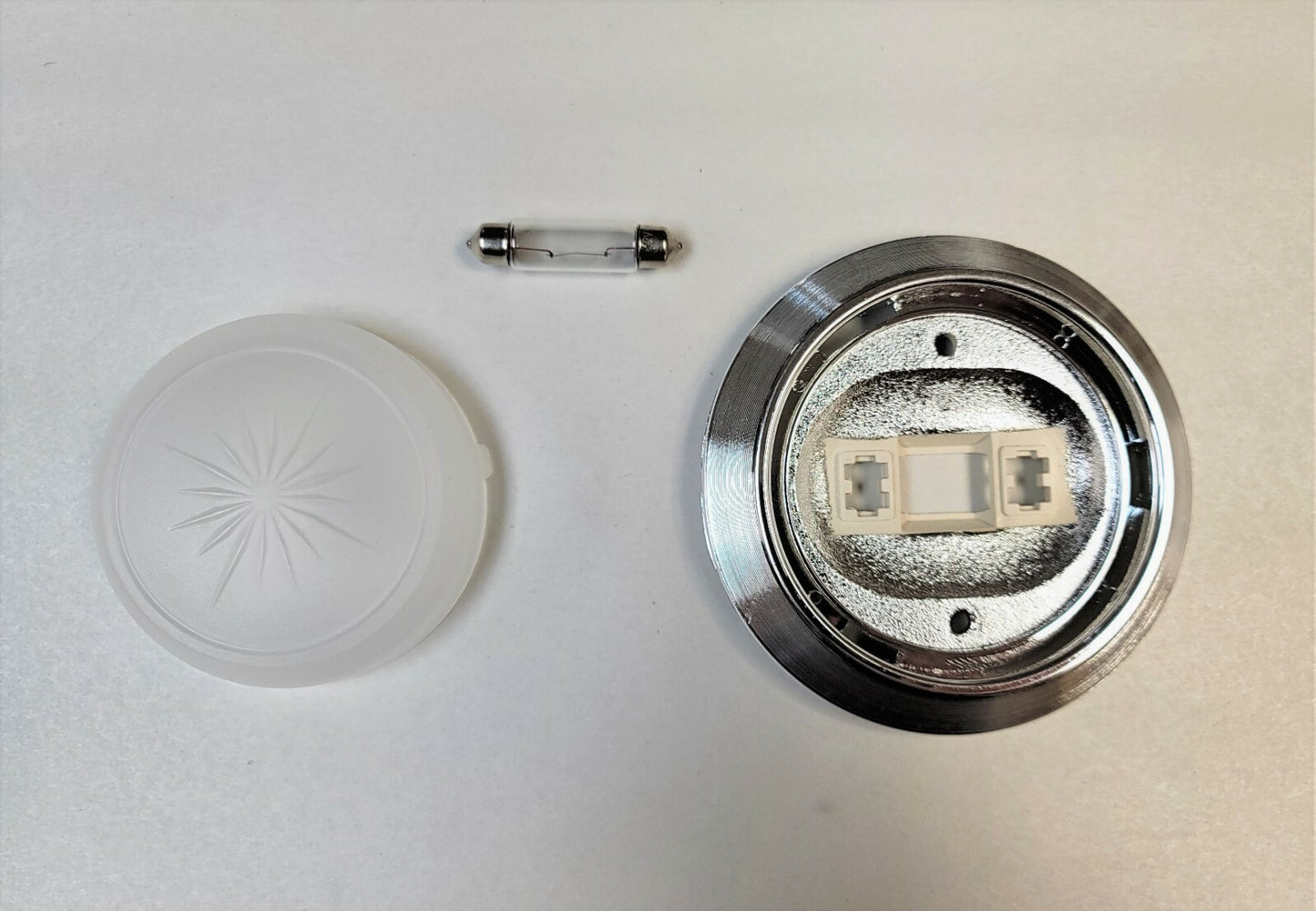 Interior Rear Dome Lamp w/ OE Wiring Harness & Bulb 1970-1972 Chevrolet Nova