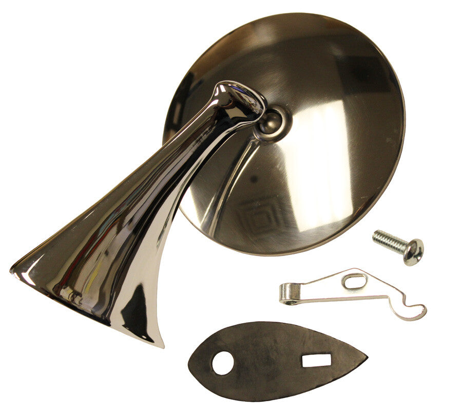 Chrome Exterior Side View Mirror - Right Side 1950-1953 Cadillac