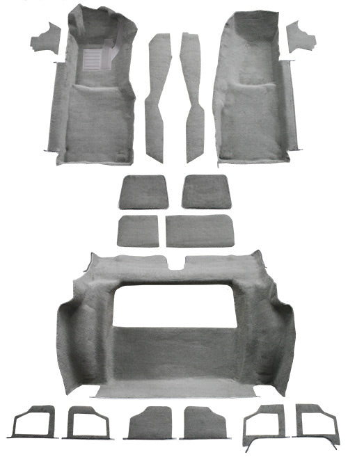 1979 Chevrolet Corvette Complete without Door Panels with 2 Compt Doors Carpet