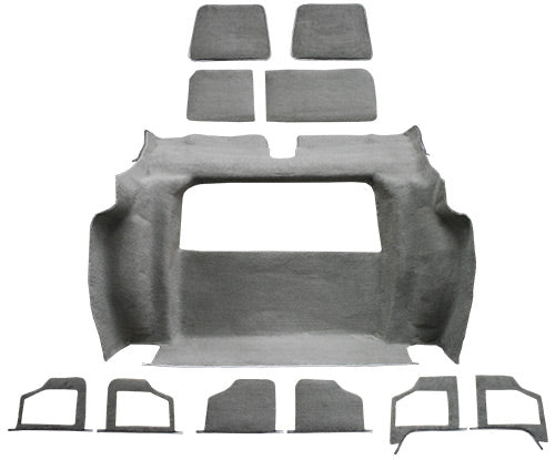 1980 Chevrolet Corvette Rear Carpet