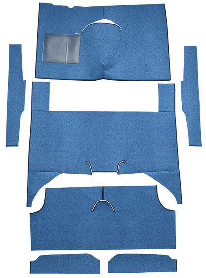 1986-1989 Chevrolet Corvette Convertible Rear Carpet Mass