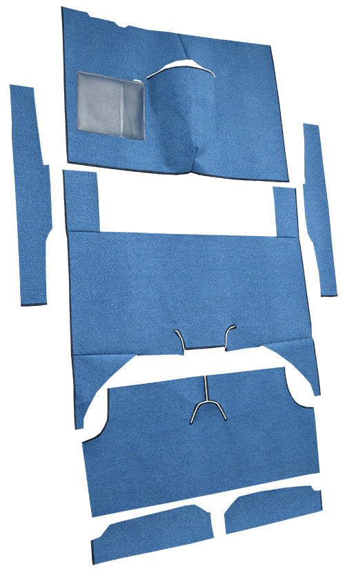 1986-1989 Chevrolet Corvette Convertible Rear Carpet Mass