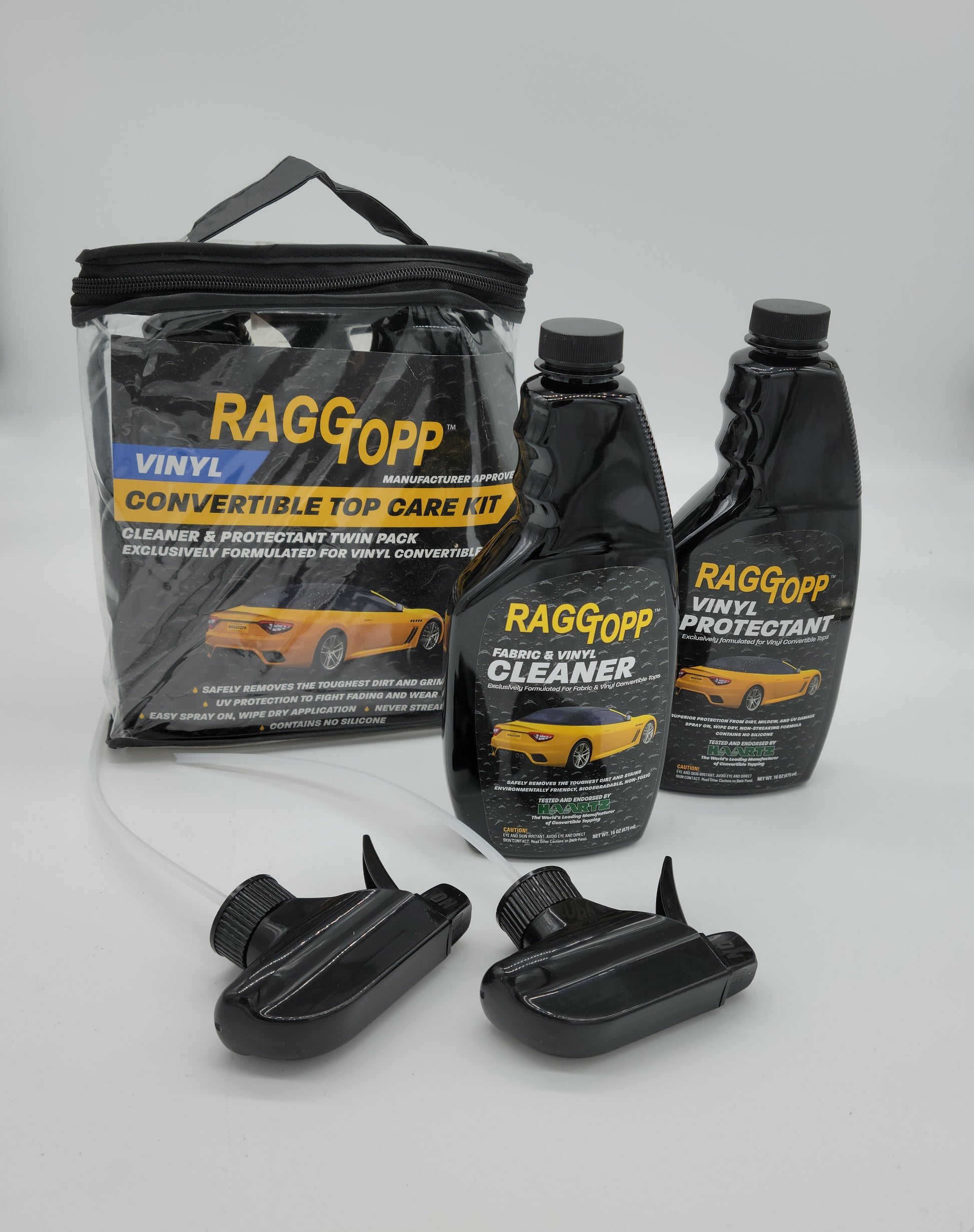 RaggTopp Vinyl Top Cleaner and Protectant for Vinyl Hard and Convertible Tops