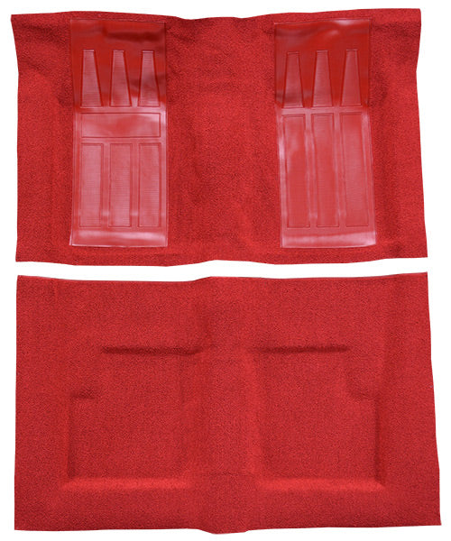 1969-1971 Ford Torino GT 2DR Convertible Auto with 2 Red Inserts Carpet