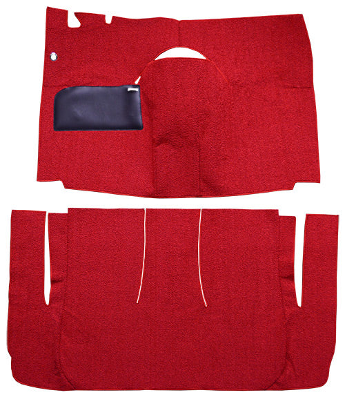 1958 Ford Ranch Wagon 2DR Standard Seats Cut & Sewn Carpet