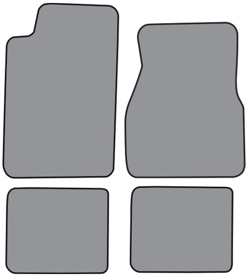 1993-2002 Pontiac Firebird Floor Mat 4pc Cutpile (FM05F, FM18R)