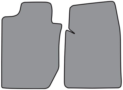 1997-2004 Dodge Dakota Reg Cab/Ext Cab Floor Mat Frt Row 2pc Cutpile (FM108F)
