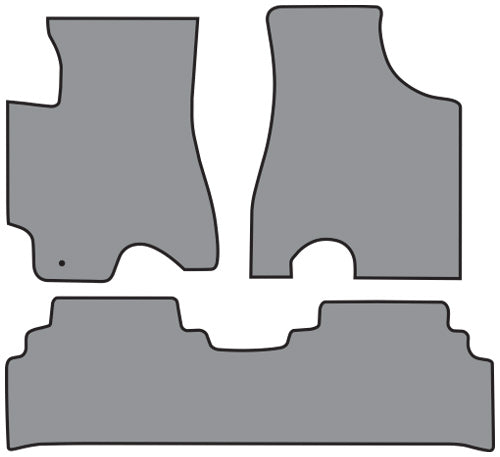 1999-2002 Lexus RX300 2pc Frts & 1pc Rr Floor Mat Cutpile (FM137, FM137R)