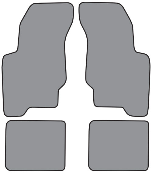 1992-1998 Oldsmobile Achieva Floor Mat 4pc Cutpile (FM74F, FM18R)