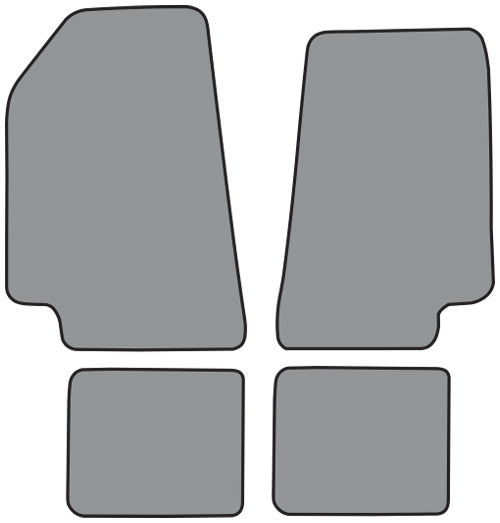 1979-1981 Chrysler Newport Floor Mat 4pc Cutpile (CR172F, FM18R)
