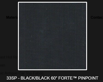 Vinyl Convertible Top, Plastic Window, 1991-1993 Ford Mustang