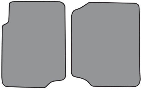 1981-1984 Jeep Scrambler Floor Mat Frt Row 2pc Cutpile (FM166F)