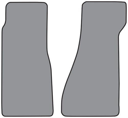1956-1958 Austin Healey 100-6 Floor Mat 2pc Cutpile (P1512F)