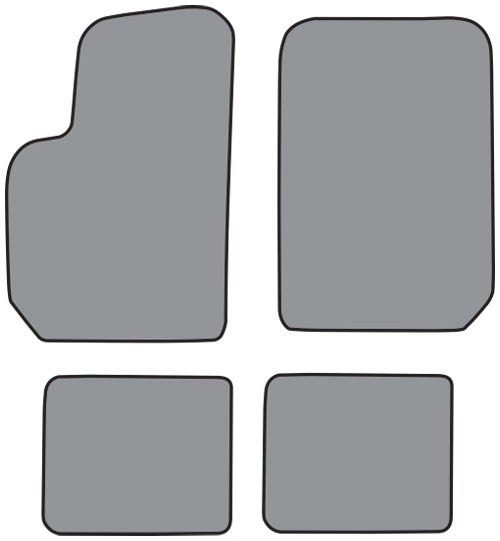 1995-1999 Buick Riviera Floor Mat 4pc Cutpile (P516F, FM18R)