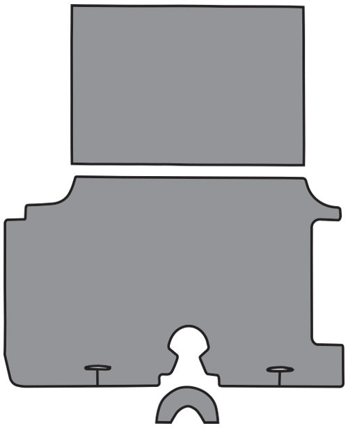 1959 Chevrolet Impala Trunk Mat in Carpet with Pad Loop