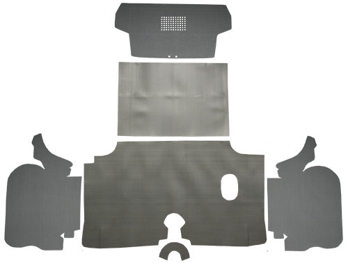 1960 Chevrolet Impala Trunk Mat Kit with Boards TM Vinyl