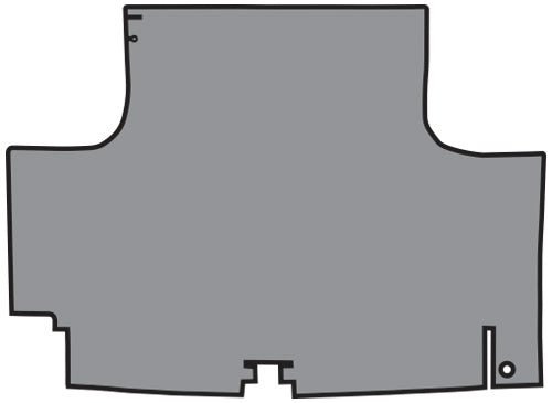 1965-1966 Plymouth Fury Trunk Mat TM Vinyl