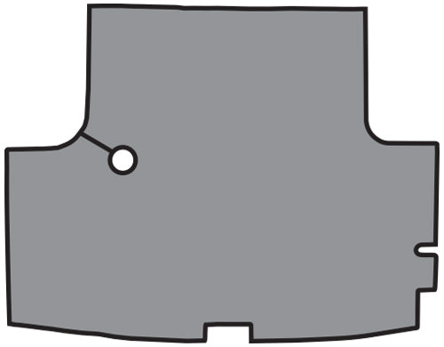 1970-1971 Dodge Dart Trunk Mat TM Vinyl