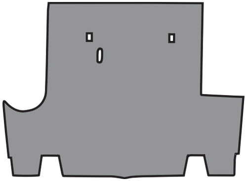 1971 Plymouth GTX Trunk Mat TM Vinyl