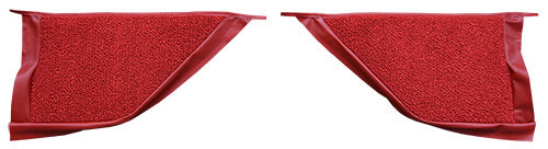 1965-1968 Ford Mustang Coupe Inserts Kick Panel Carpet