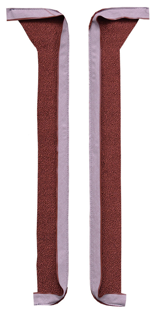 1969-1970 Cadillac DeVille Door Panel 2DR Coupe Inserts without Cardboard 2pc Carpet