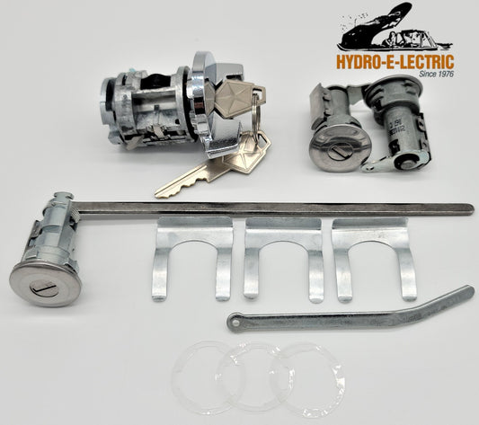 Door & Trunk Lock Set- OE keys 1970-1971 Plymouth & Dodge models