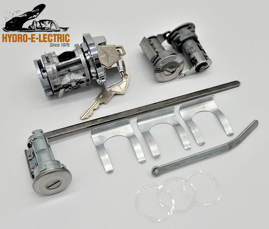Door & Trunk Lock Set- OE keys 1970-1971 Plymouth & Dodge models
